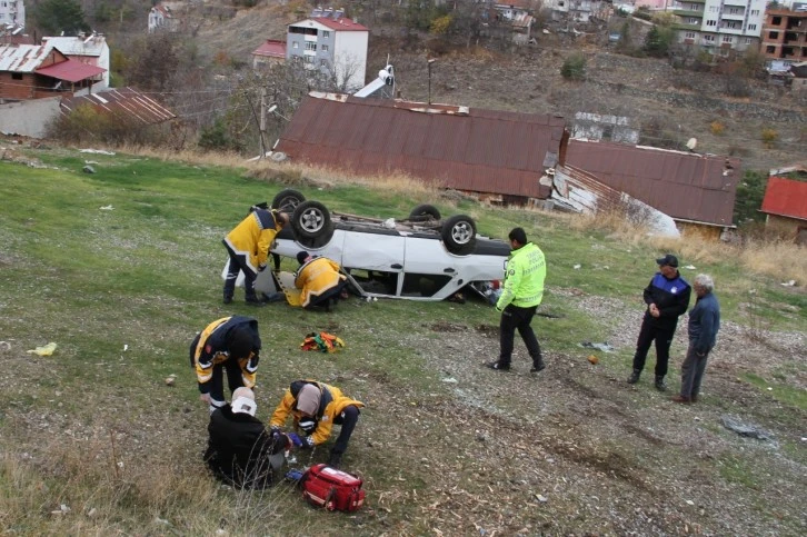 Sivas&&#035039;ta Trafik Kazası: 2 Yaralı