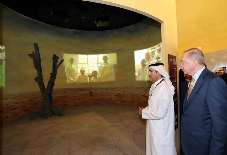 Cumhurbaşkanı Erdoğan, EXPO 2023 fuar alanını ziyaret etti