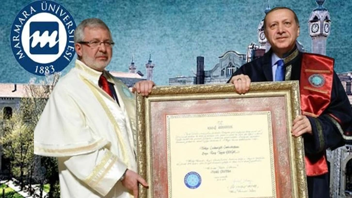 Marmara Üniversitesi’nden ‘Erdoğan’ın diploması’ açıklaması