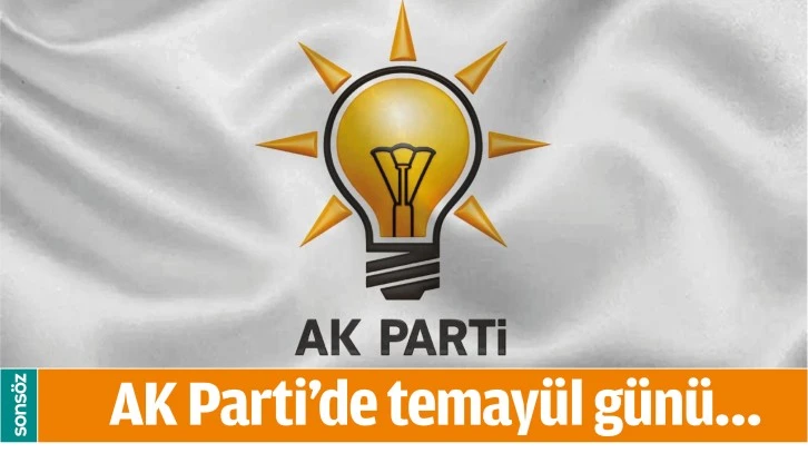 AK Parti’de temayül günü…