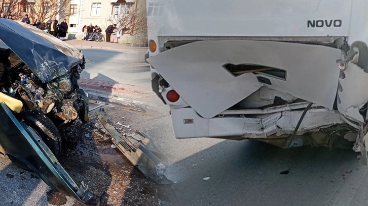 Konya&&#035039;da feci kaza. Servis minibüsüne arkadan çarptı. Ölü ve yaralılar var