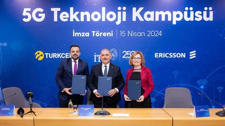 İTÜ, Turkcell ve Ericsson&&#035039;dan 5G Teknoloji Kampüsü Projesi