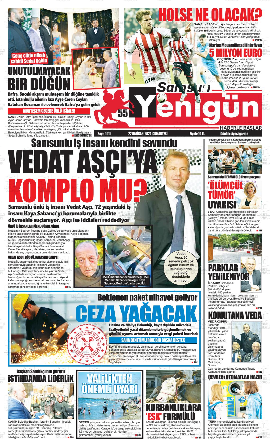 55 YENİGÜN Gazetesi