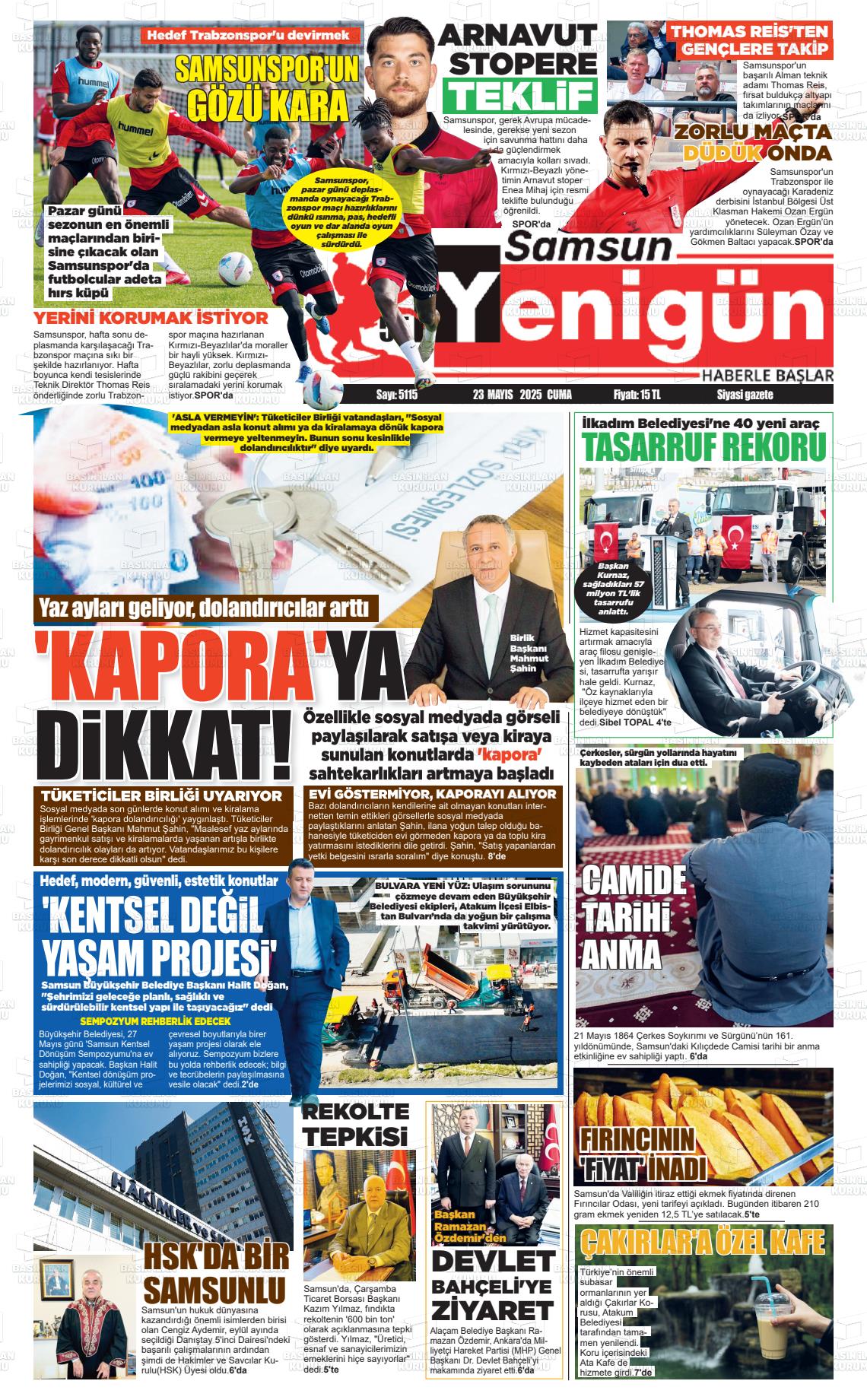 55 YENİGÜN Gazetesi