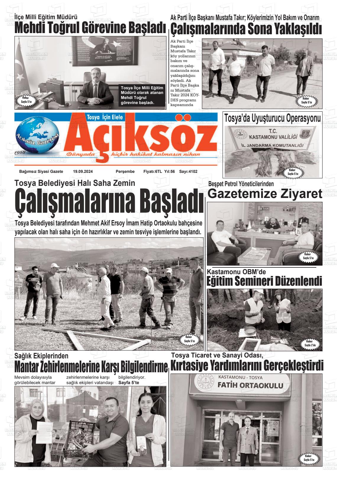 AÇIKSÖZ Gazetesi