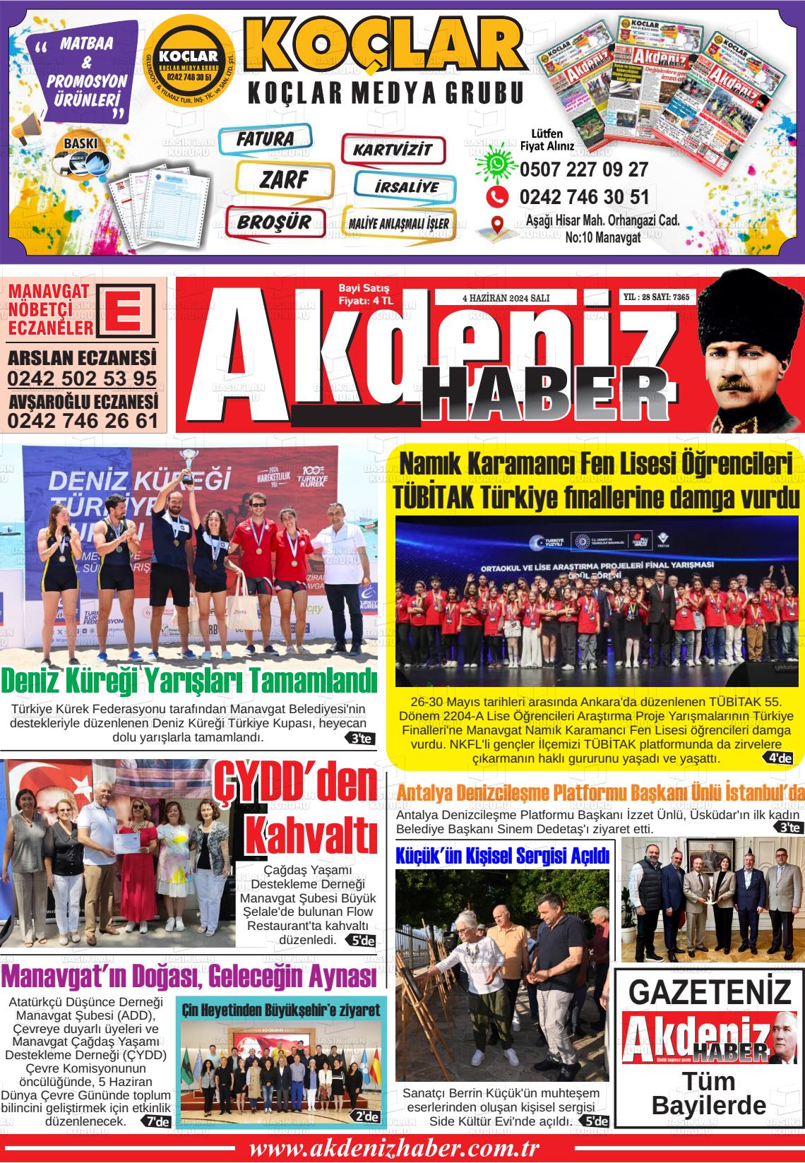 AKDENİZ HABER Gazetesi