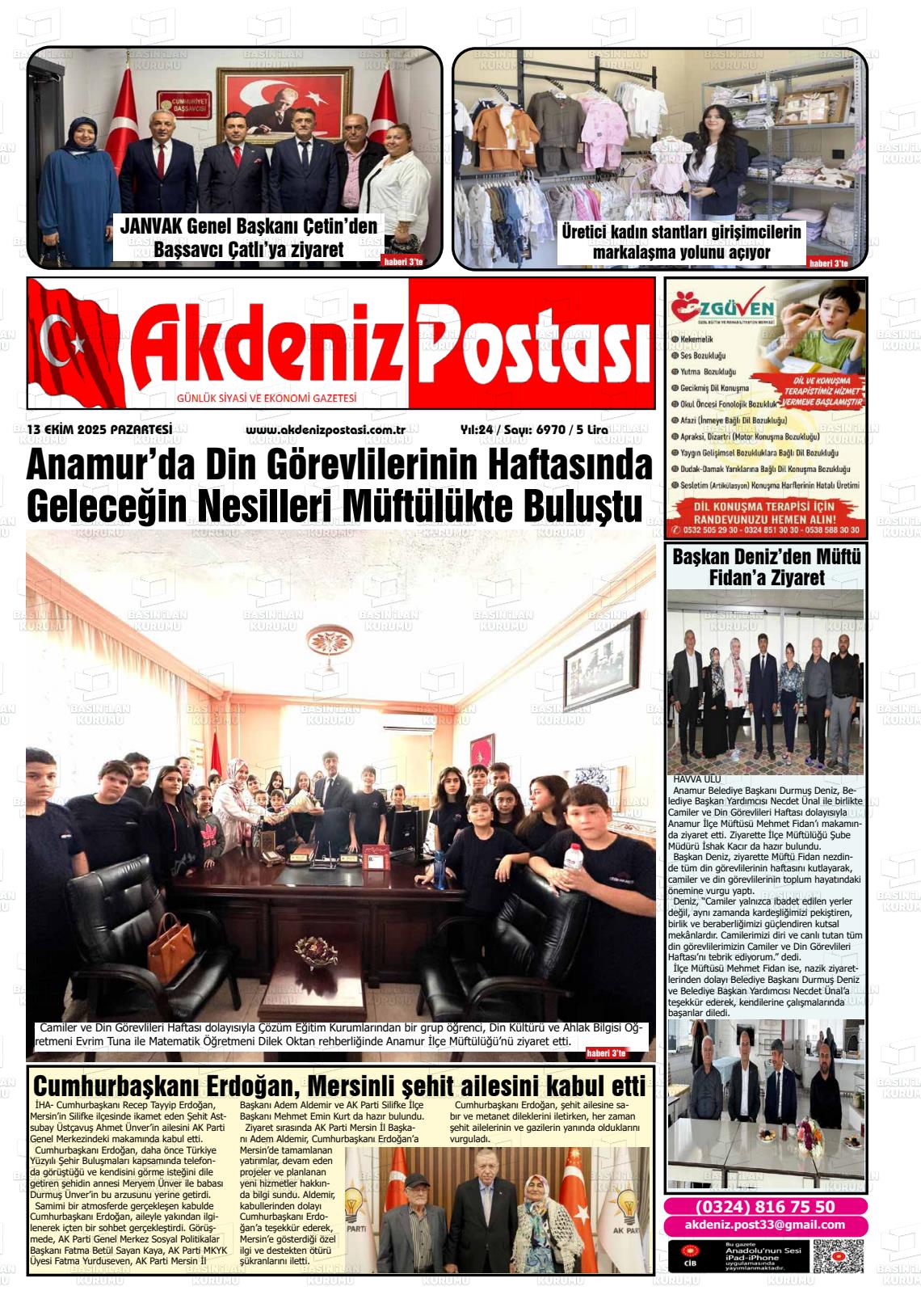 AKDENİZ POSTASI Gazetesi