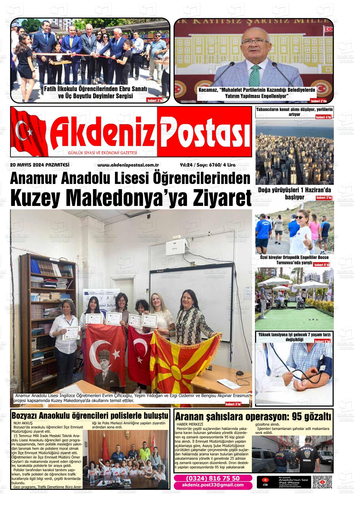 AKDENİZ POSTASI Gazetesi