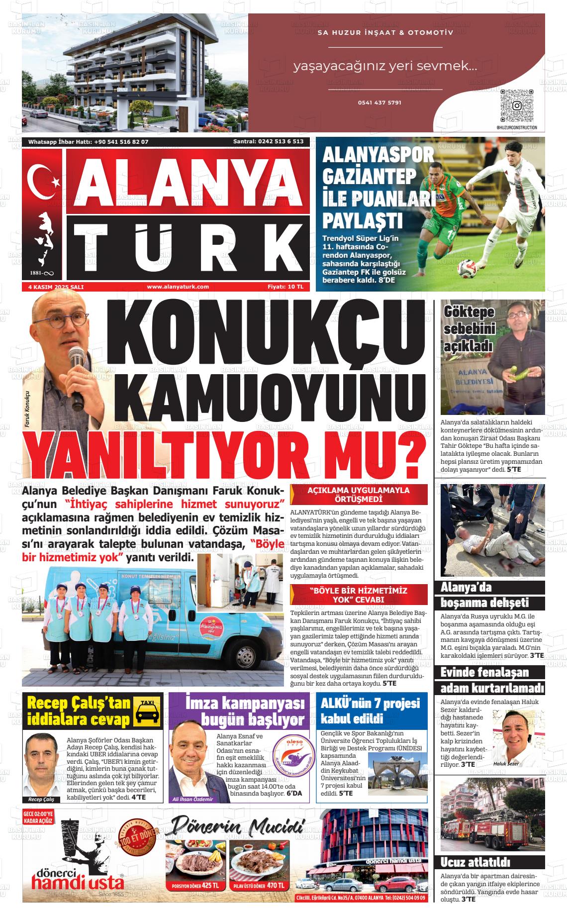 ALANYATÜRK Gazetesi