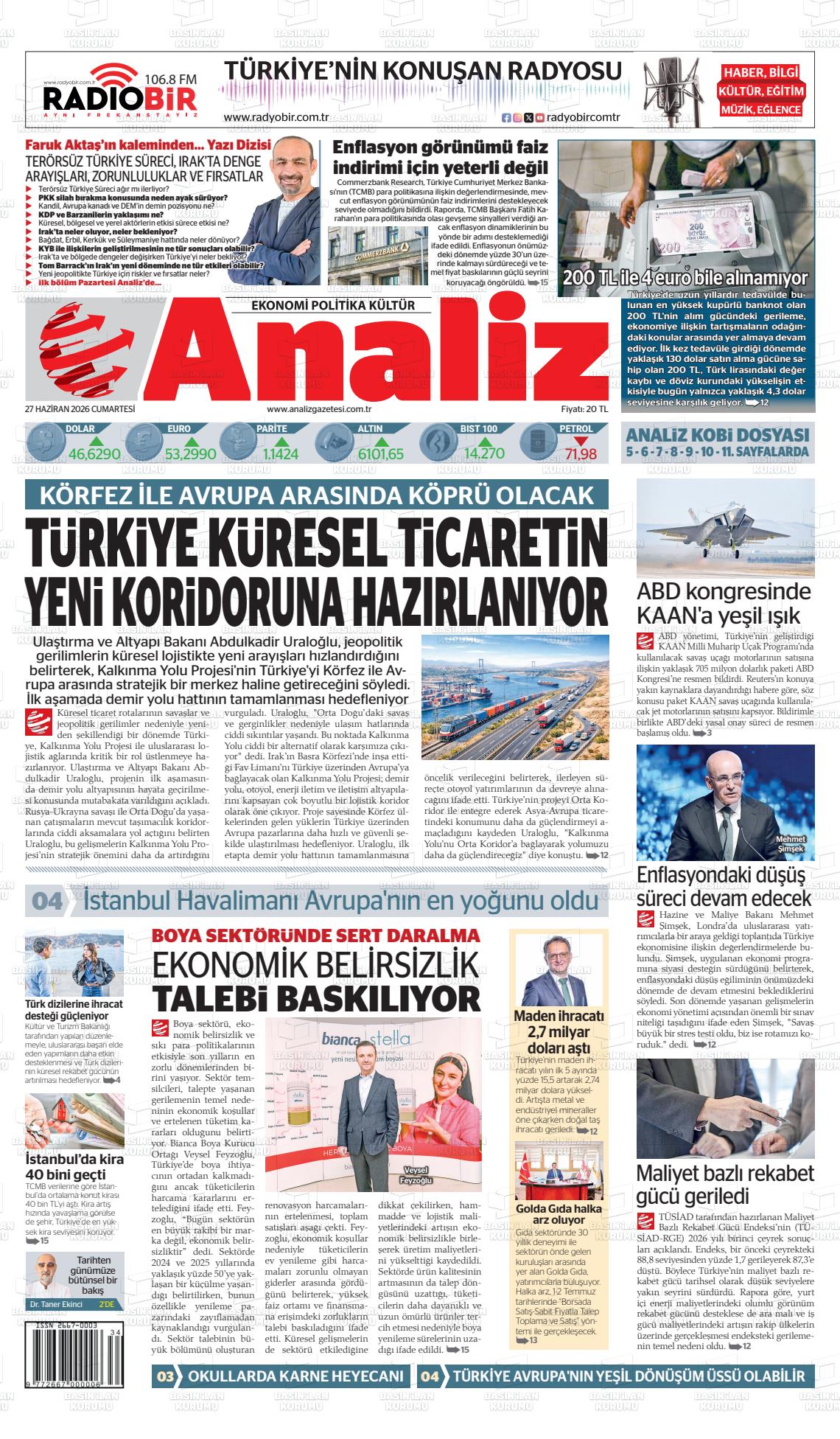 ANALİZ Gazetesi