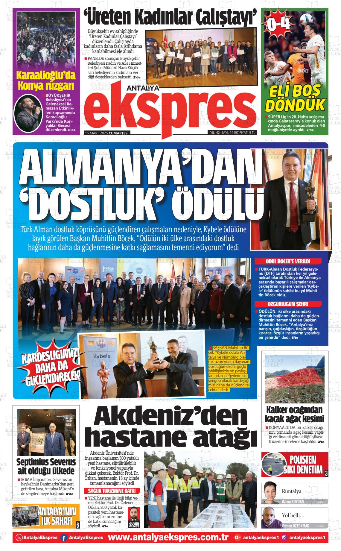 ANTALYA EKSPRES Gazetesi