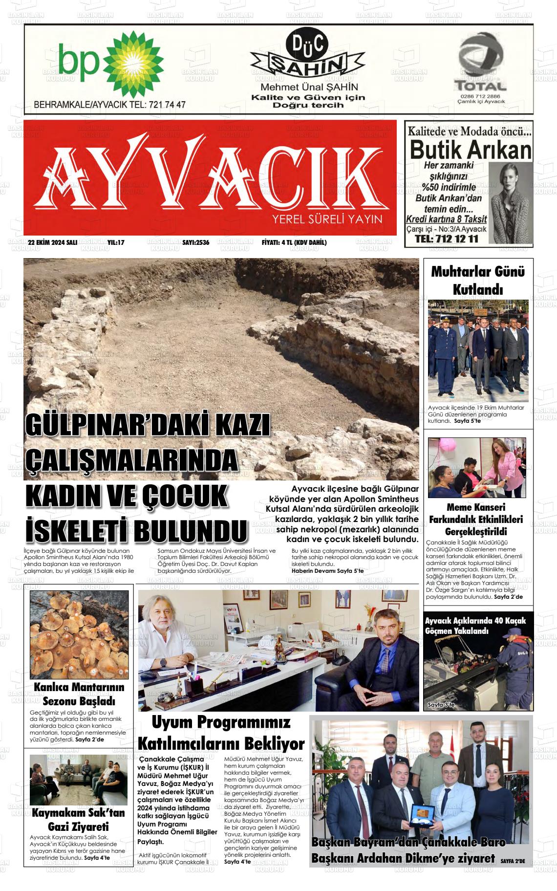 AYVACIK Gazetesi