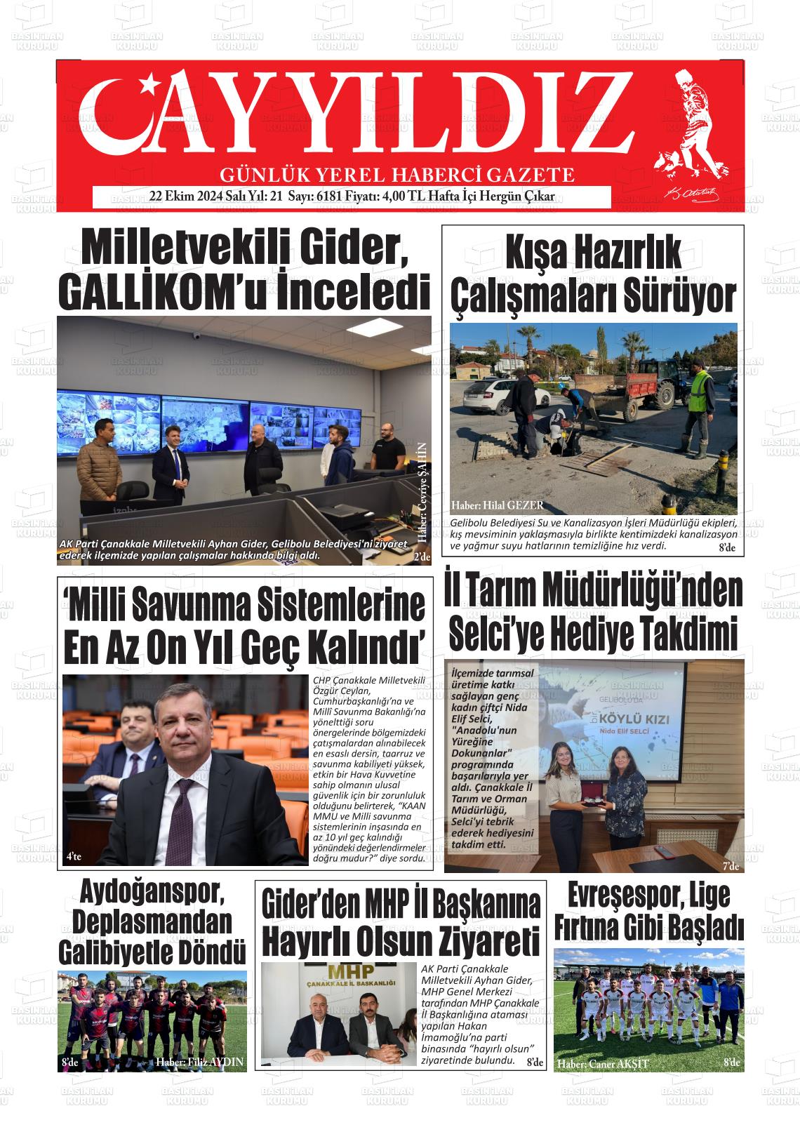 AYYILDIZ Gazetesi