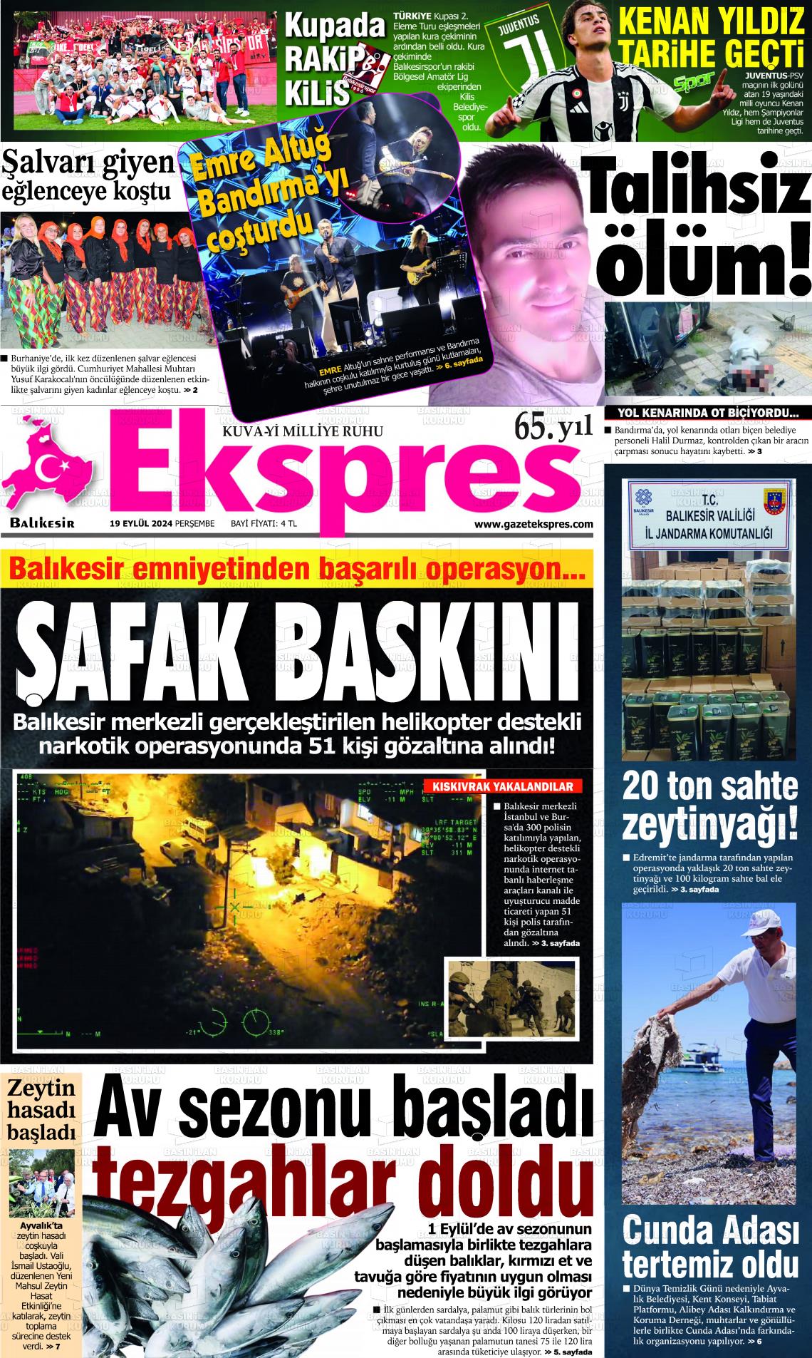 BALIKESİR EKSPRES Gazetesi