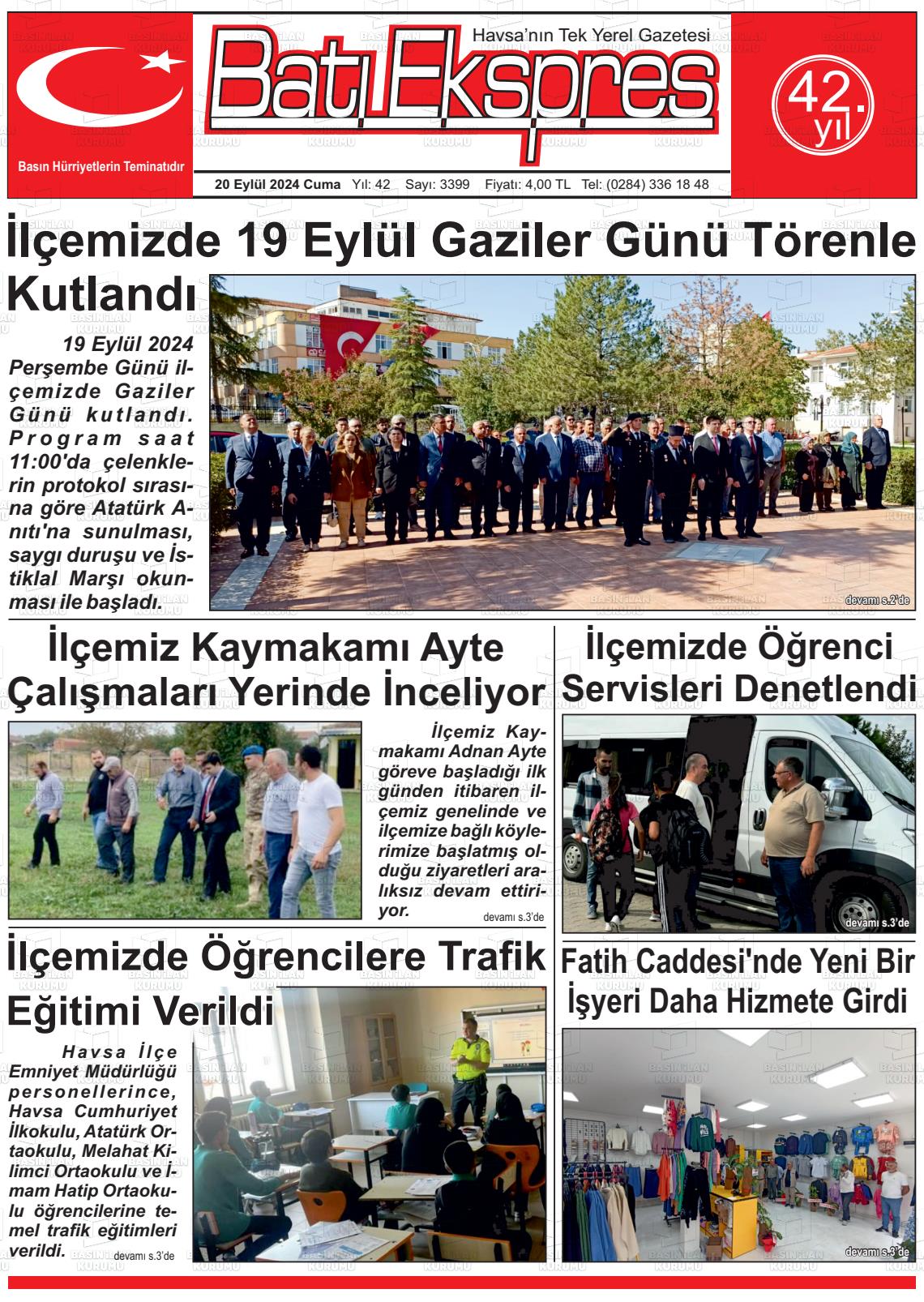 BATI EKSPRES Gazetesi