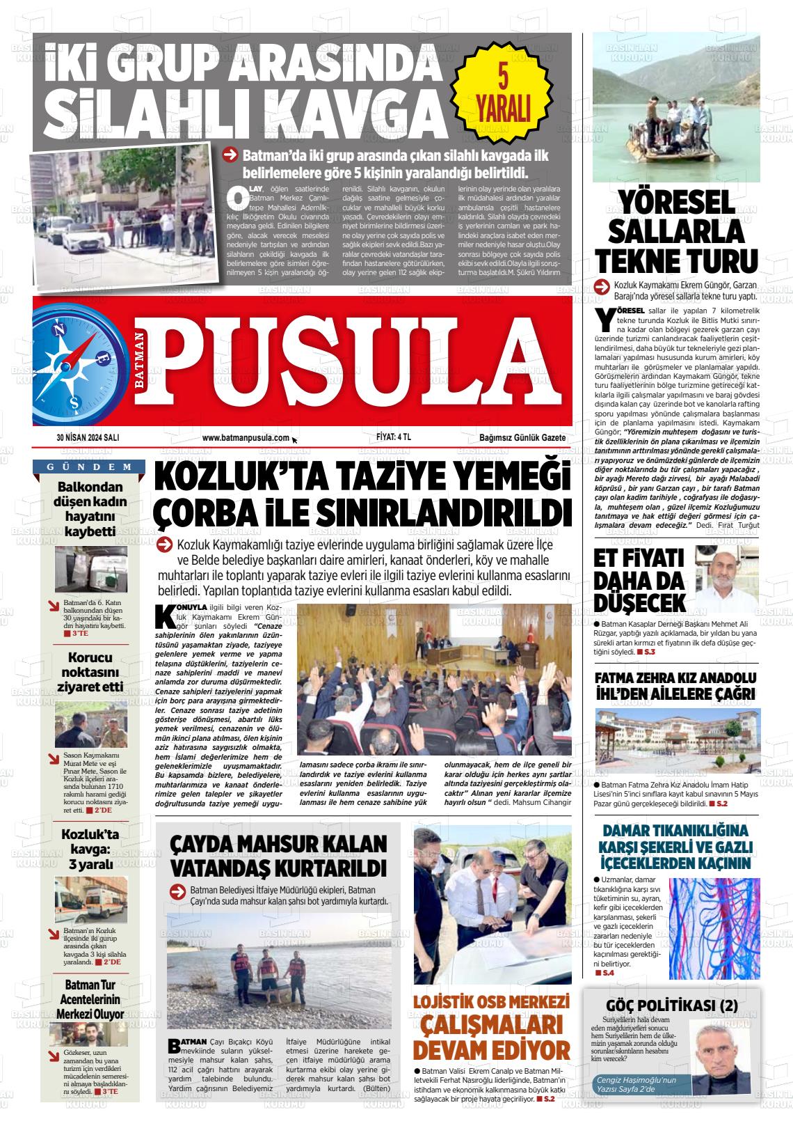 BATMAN PUSULA Gazetesi