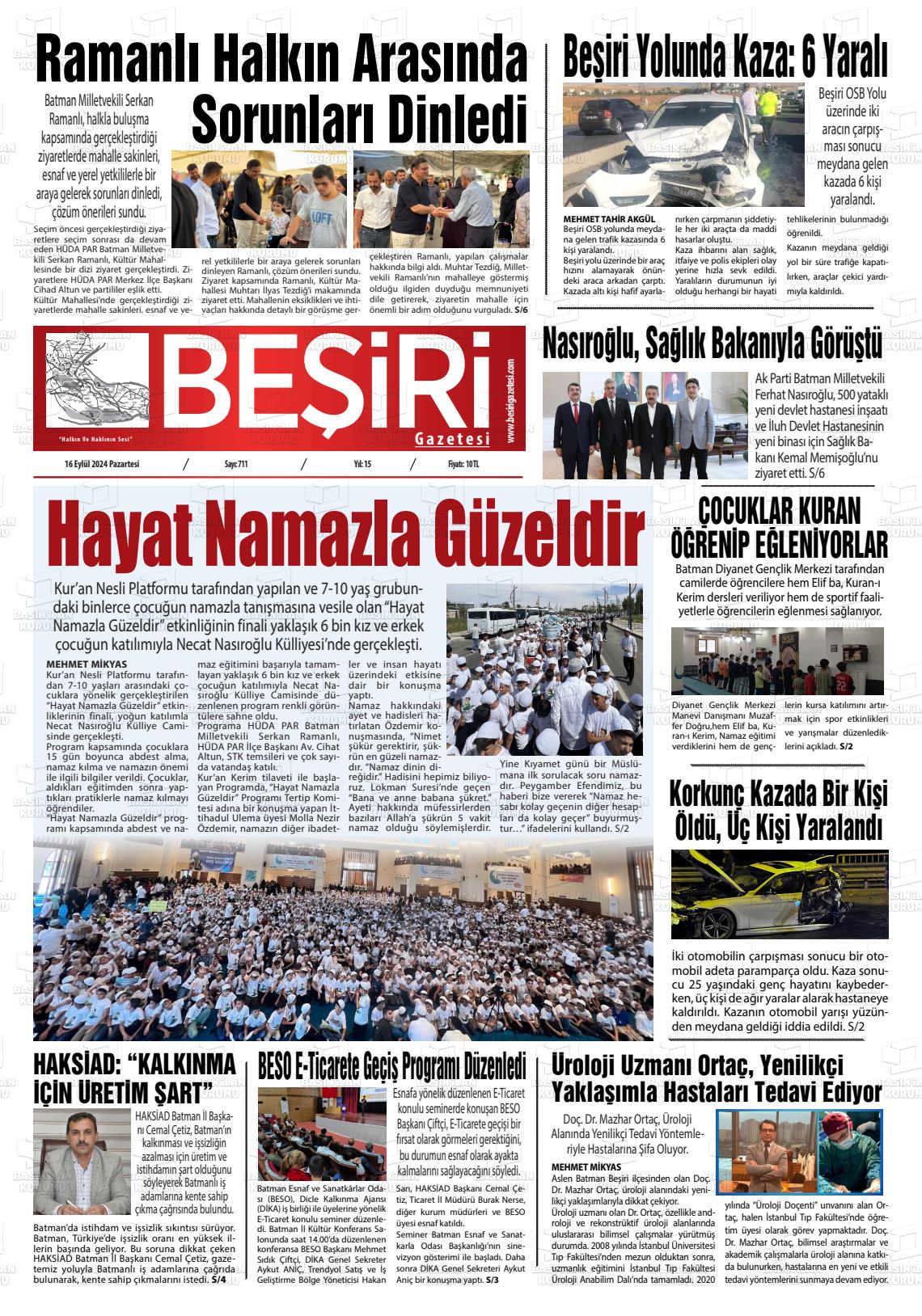 BEŞİRİ Gazetesi