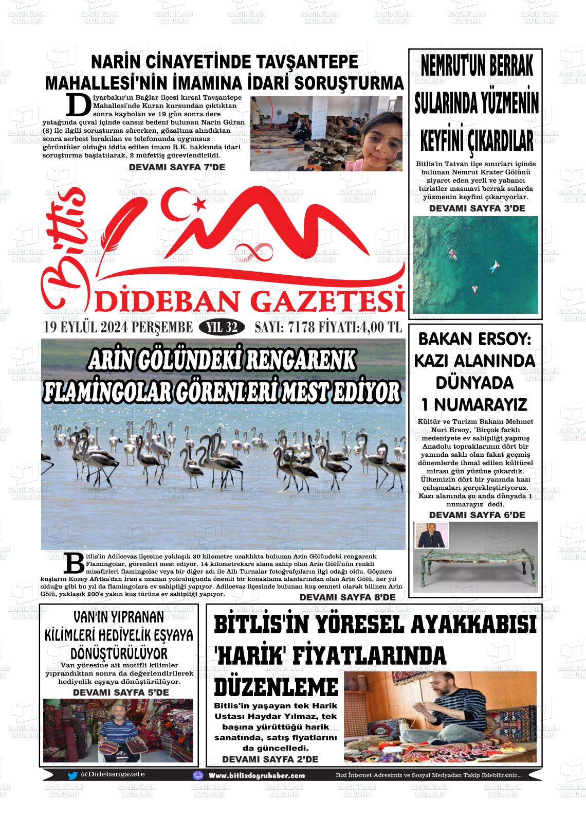 BİTLİS DİDEBAN Gazetesi