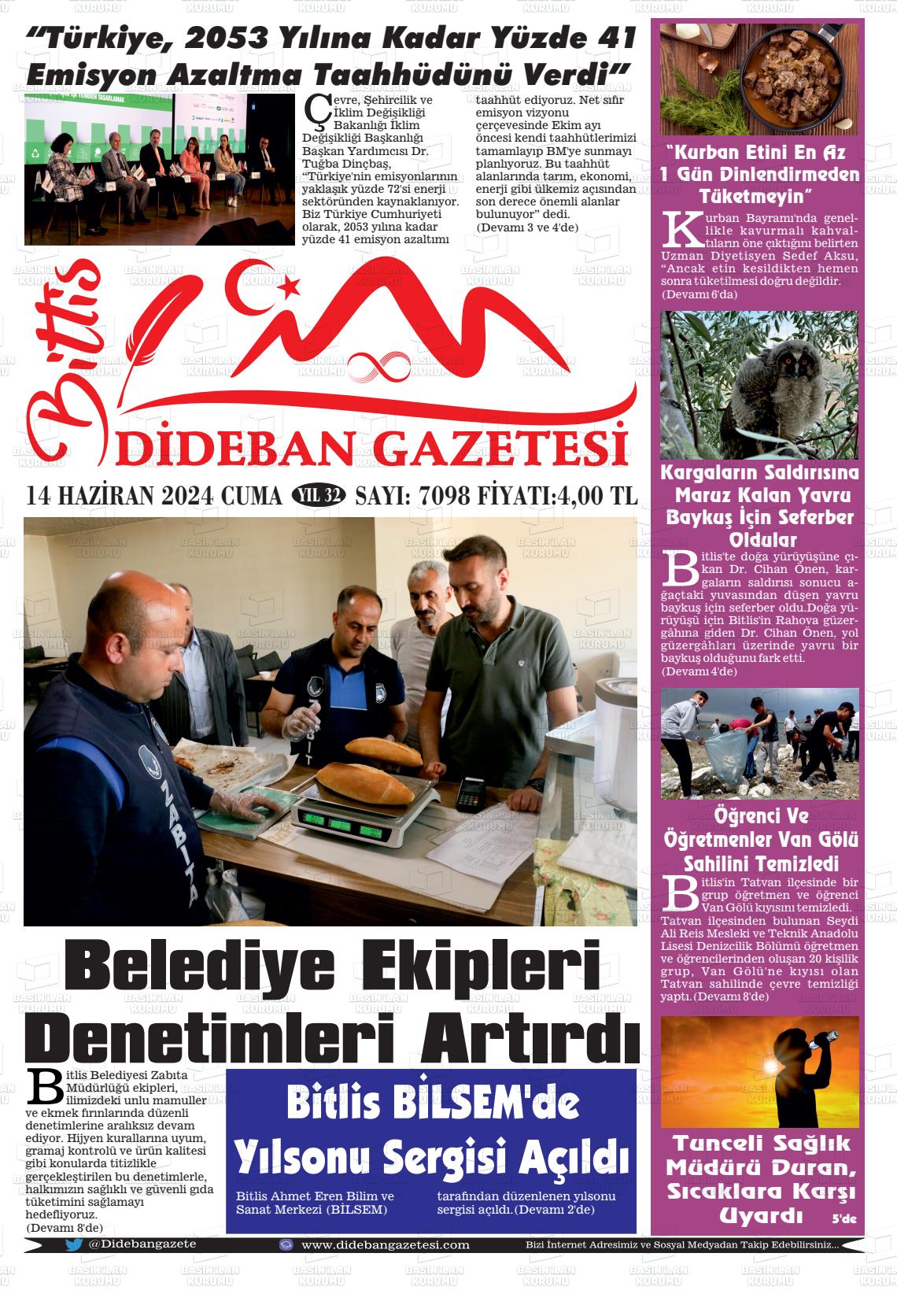 BİTLİS DİDEBAN Gazetesi
