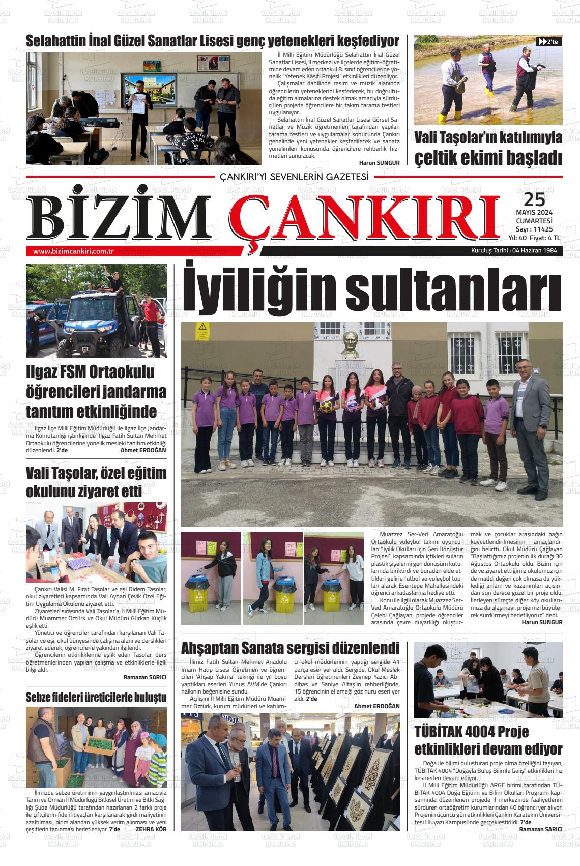 BİZİM ÇANKIRI Gazetesi
