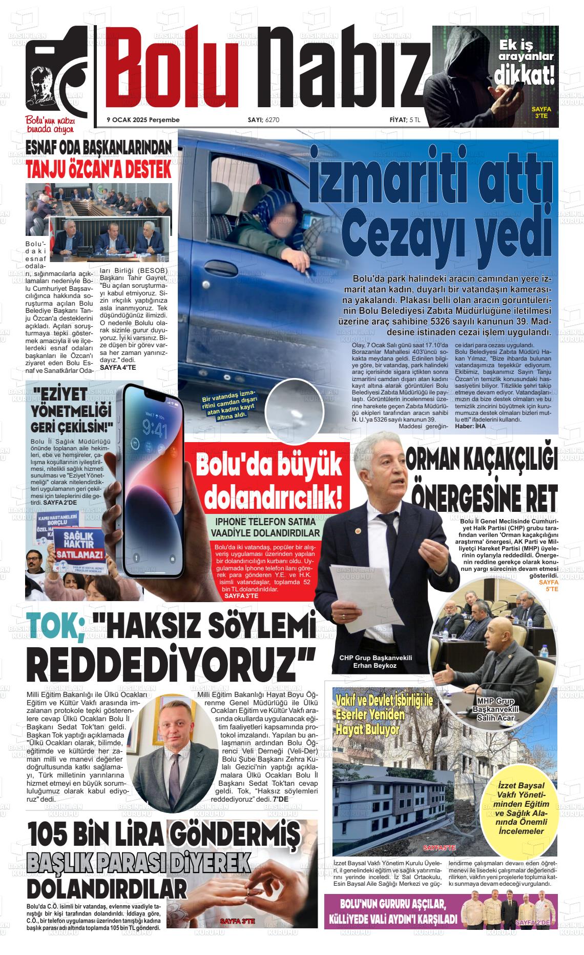 BOLU NABIZ Gazetesi