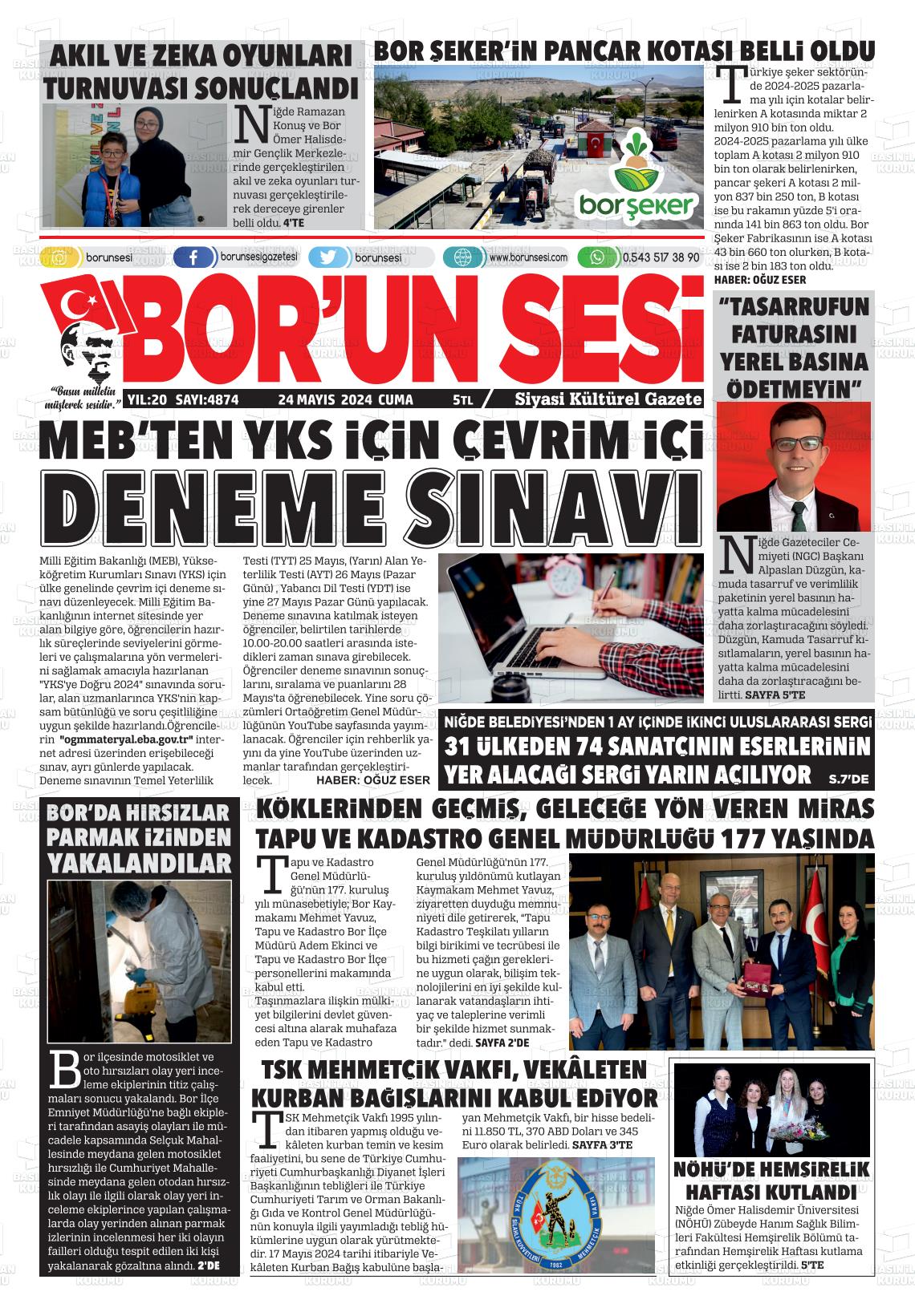 BORUN SESİ Gazetesi
