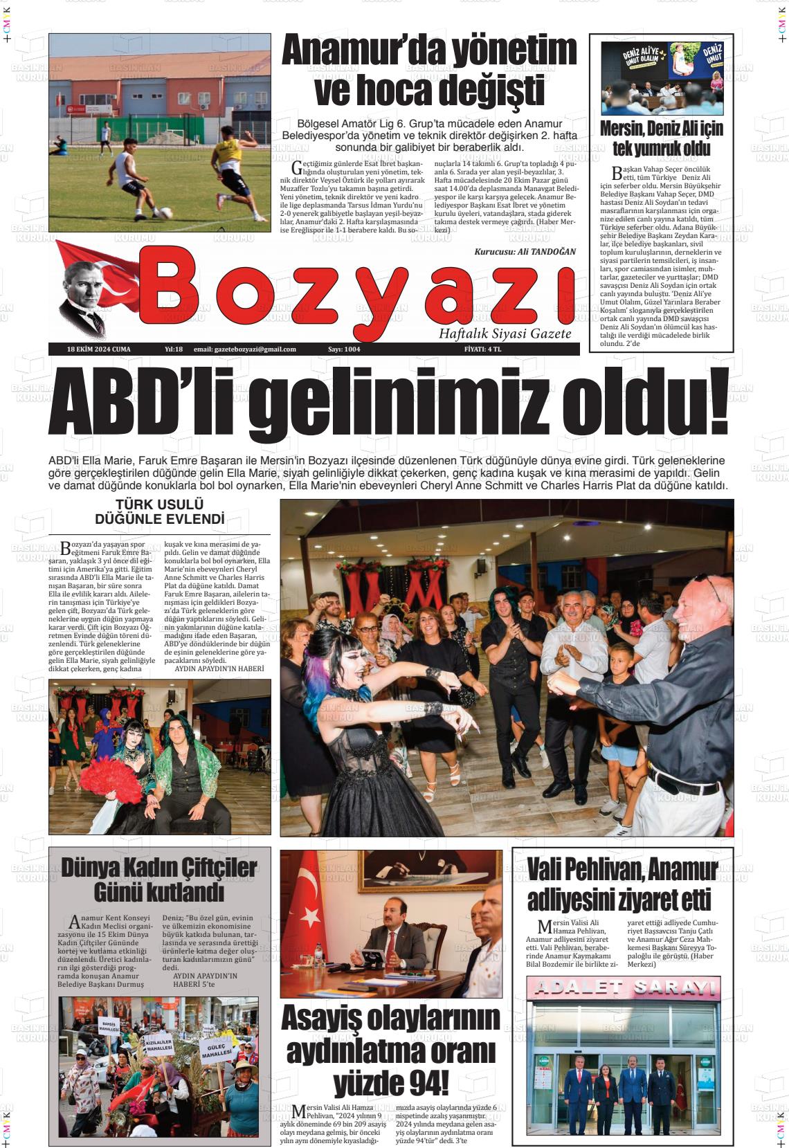 BOZYAZI Gazetesi