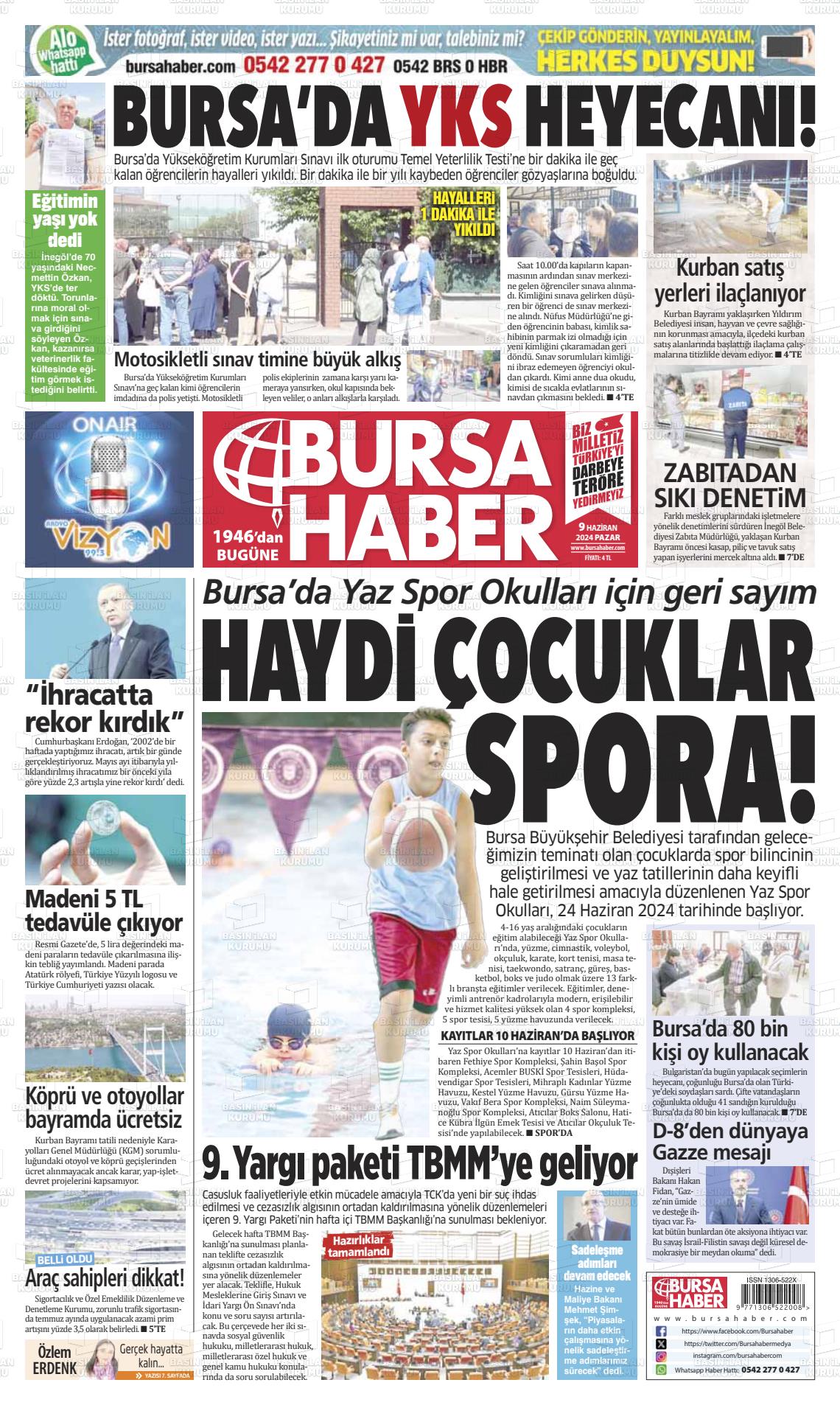 BURSA HABER Gazetesi