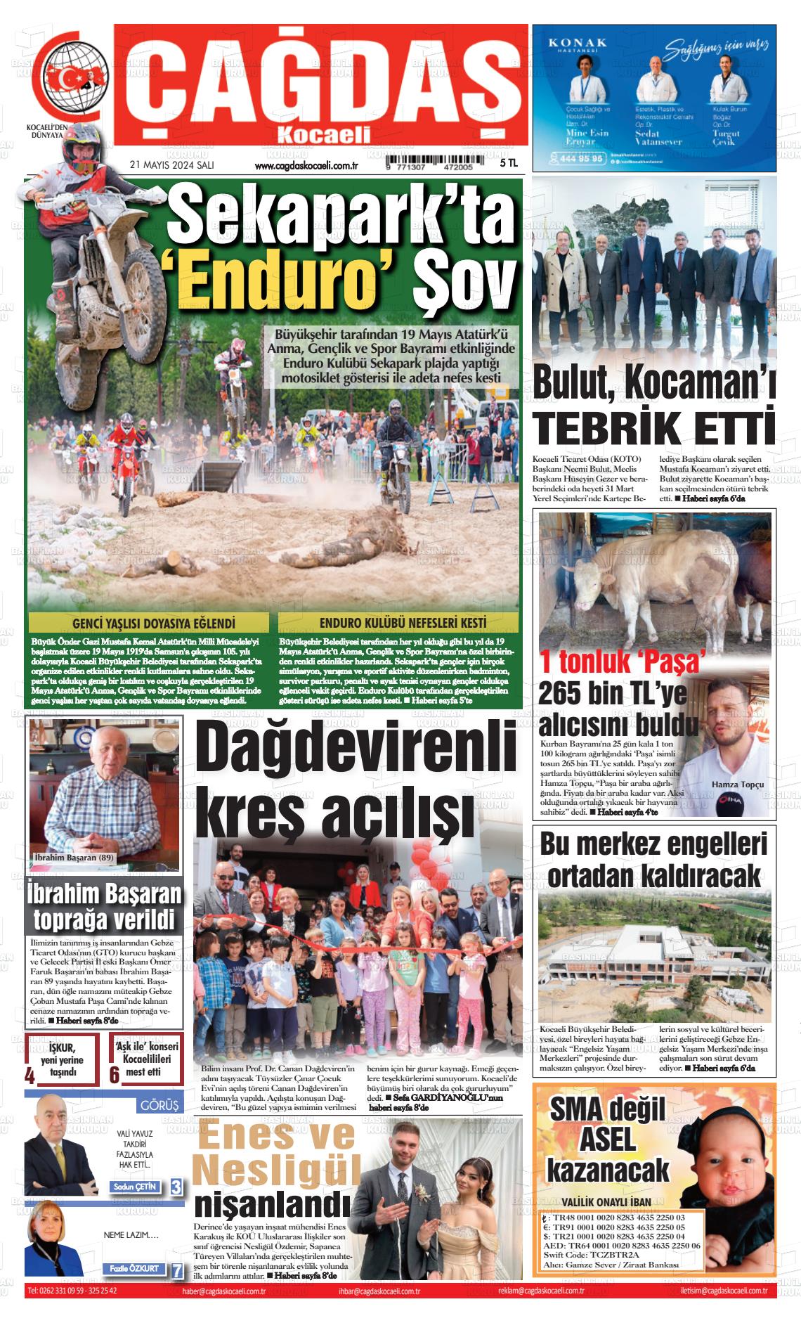 ÇAĞDAŞ KOCAELİ Gazetesi