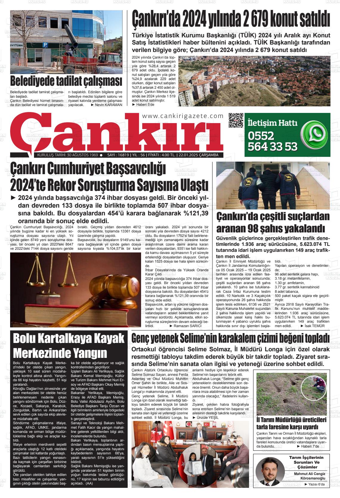 ÇANKIRI Gazetesi