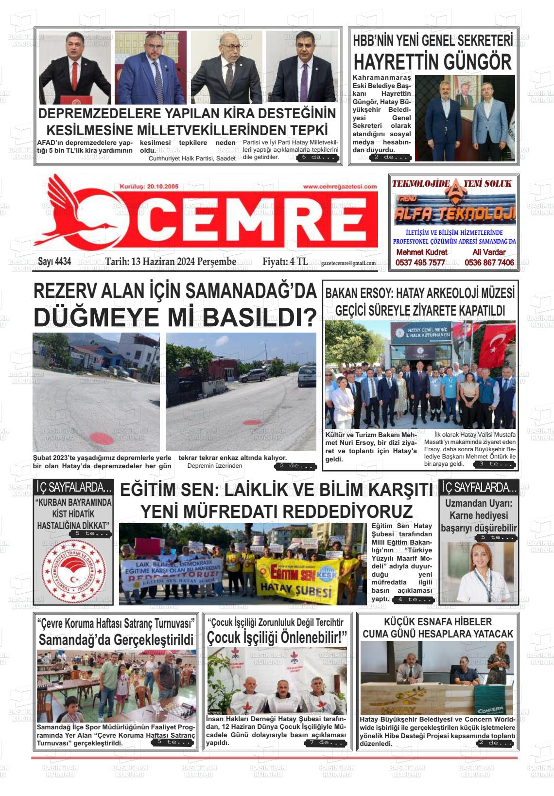CEMRE Gazetesi