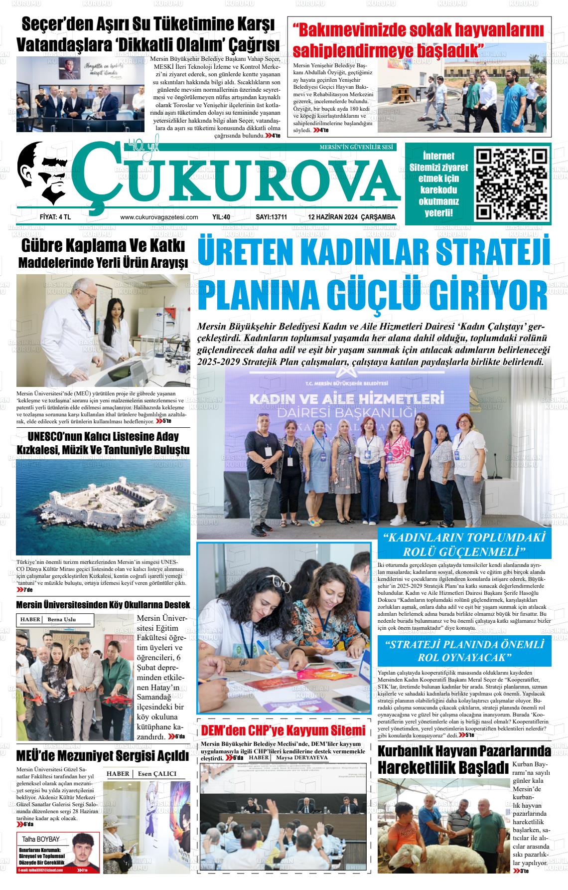 ÇUKUROVA Gazetesi