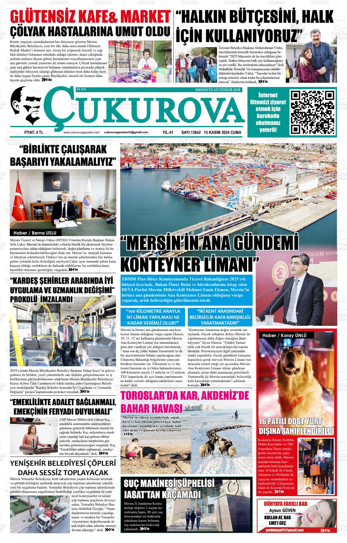 ÇUKUROVA Gazetesi