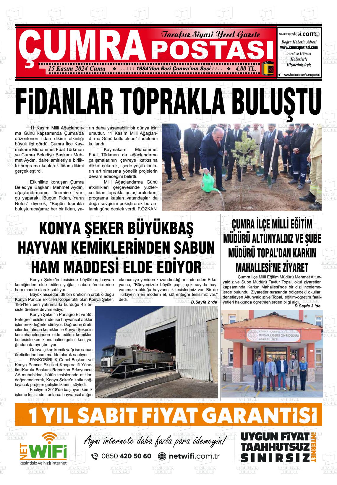 ÇUMRA POSTASI Gazetesi