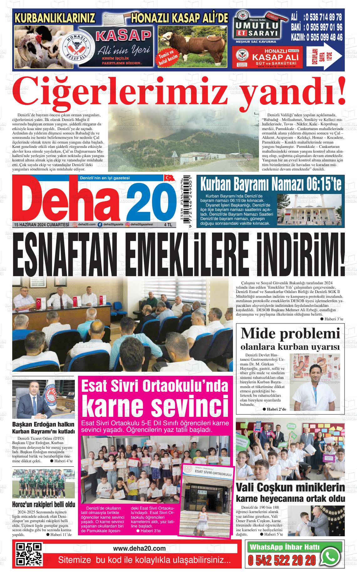 DEHA 20 Gazetesi