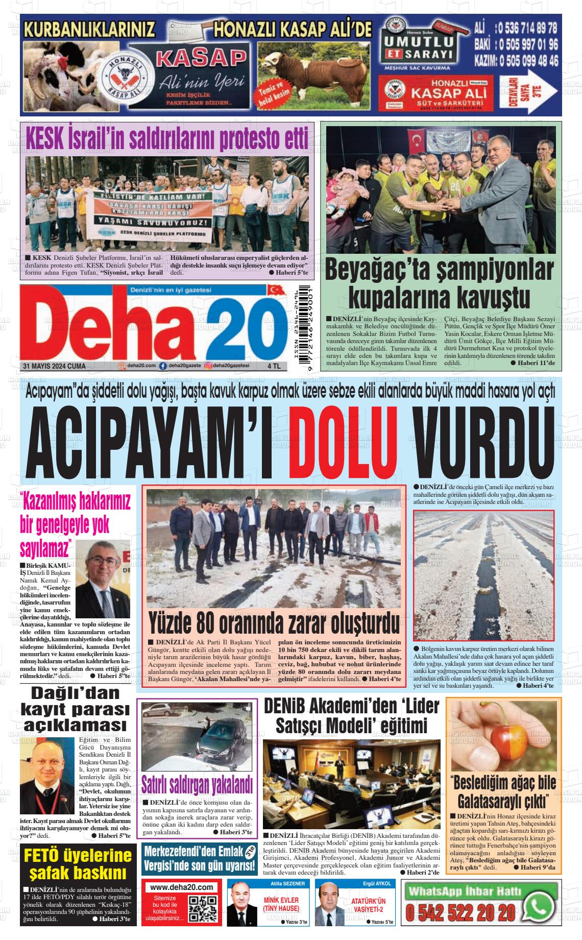 DEHA 20 Gazetesi