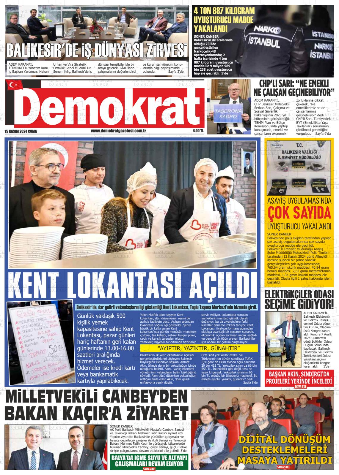 DEMOKRAT Gazetesi