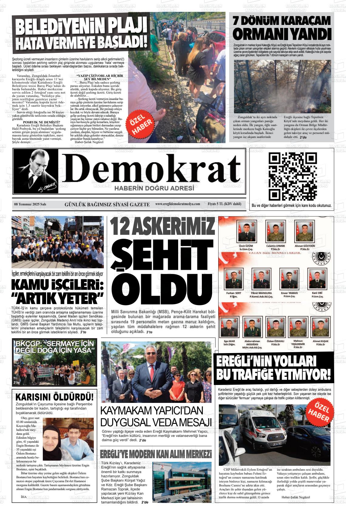 DEMOKRAT Gazetesi