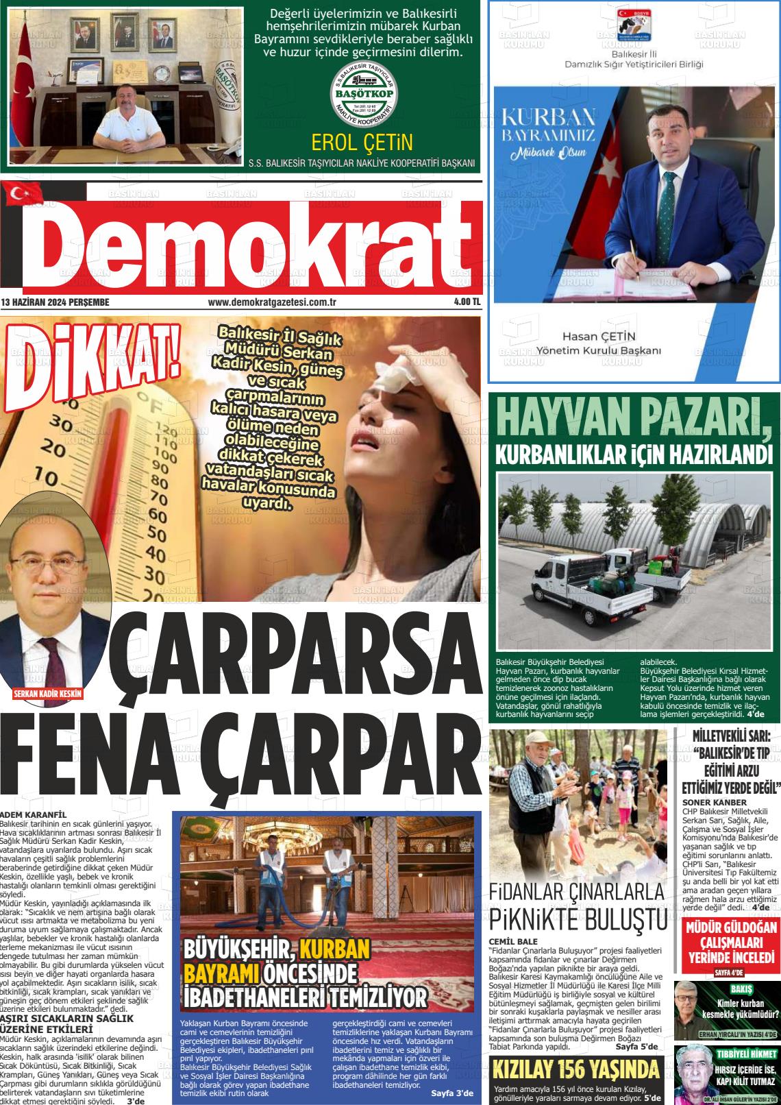 DEMOKRAT Gazetesi