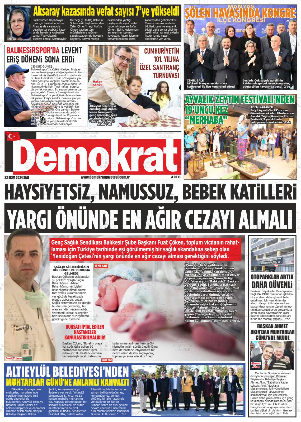 DEMOKRAT Gazetesi