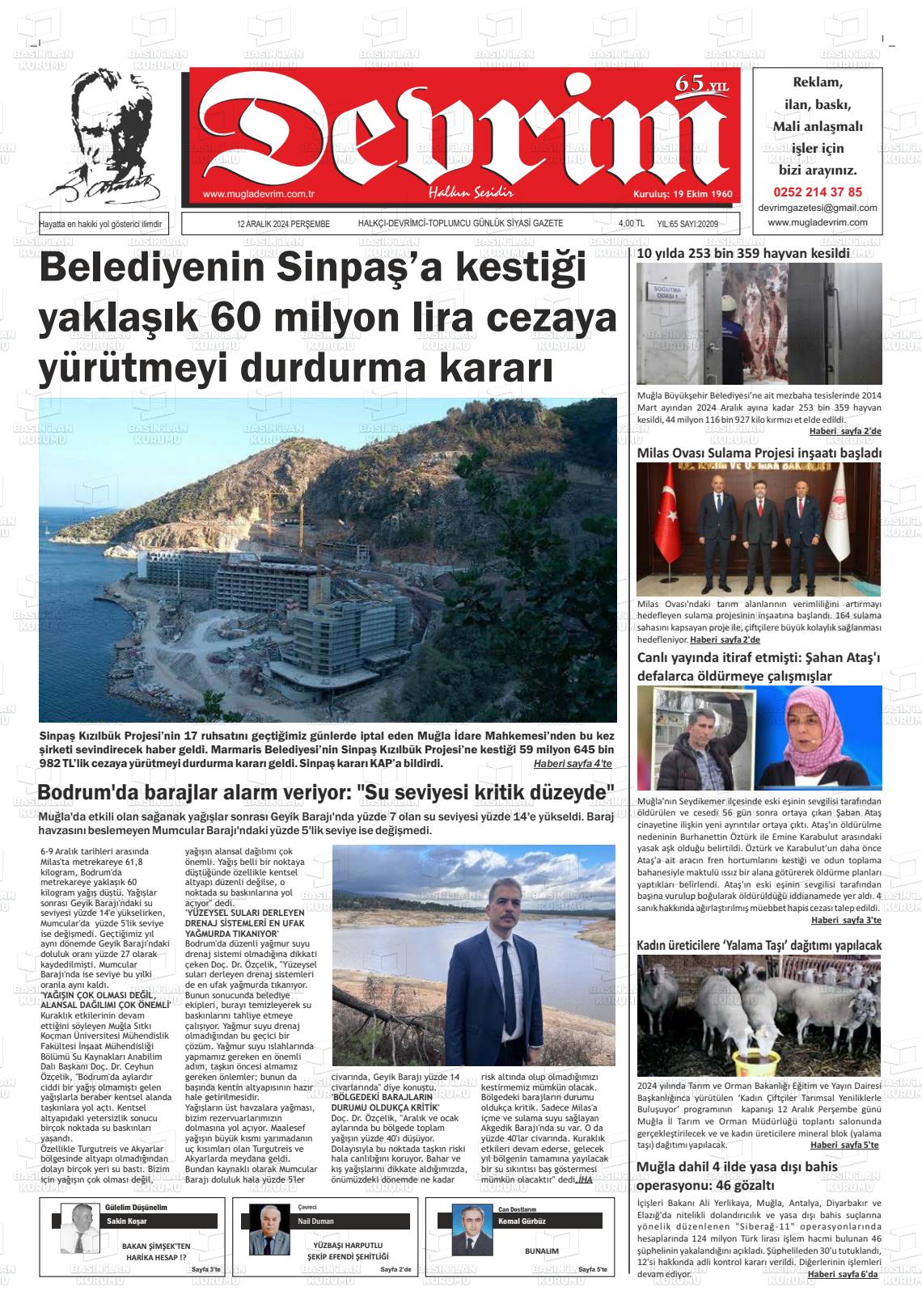 DEVRİM Gazetesi