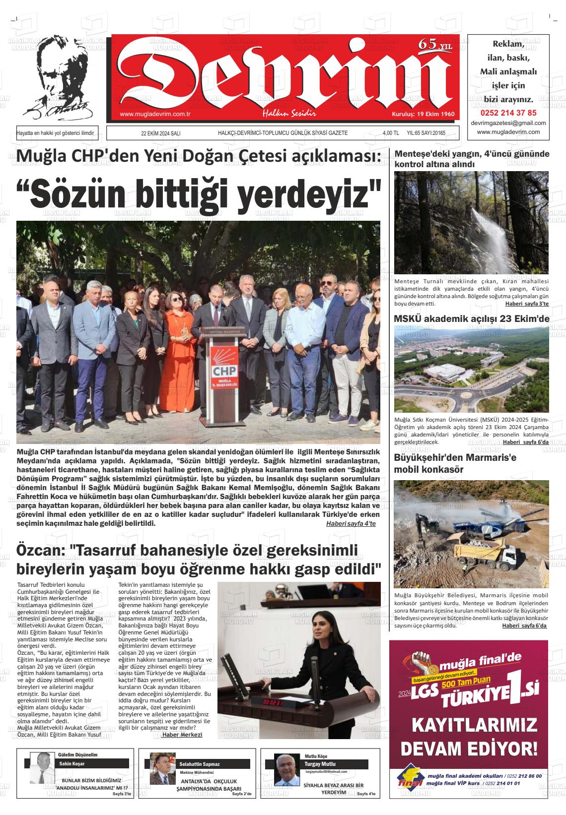 DEVRİM Gazetesi