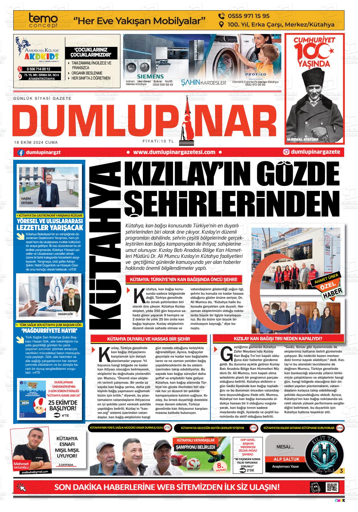 DUMLUPINAR Gazetesi