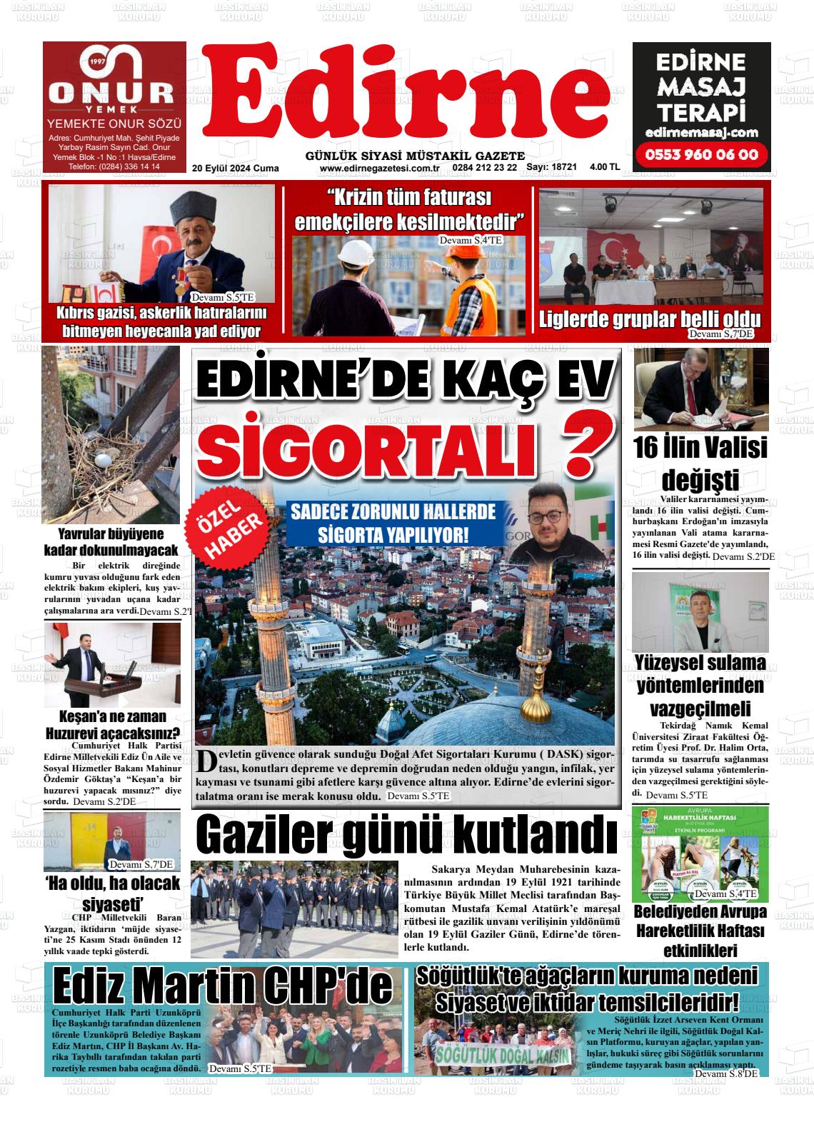 EDİRNE Gazetesi