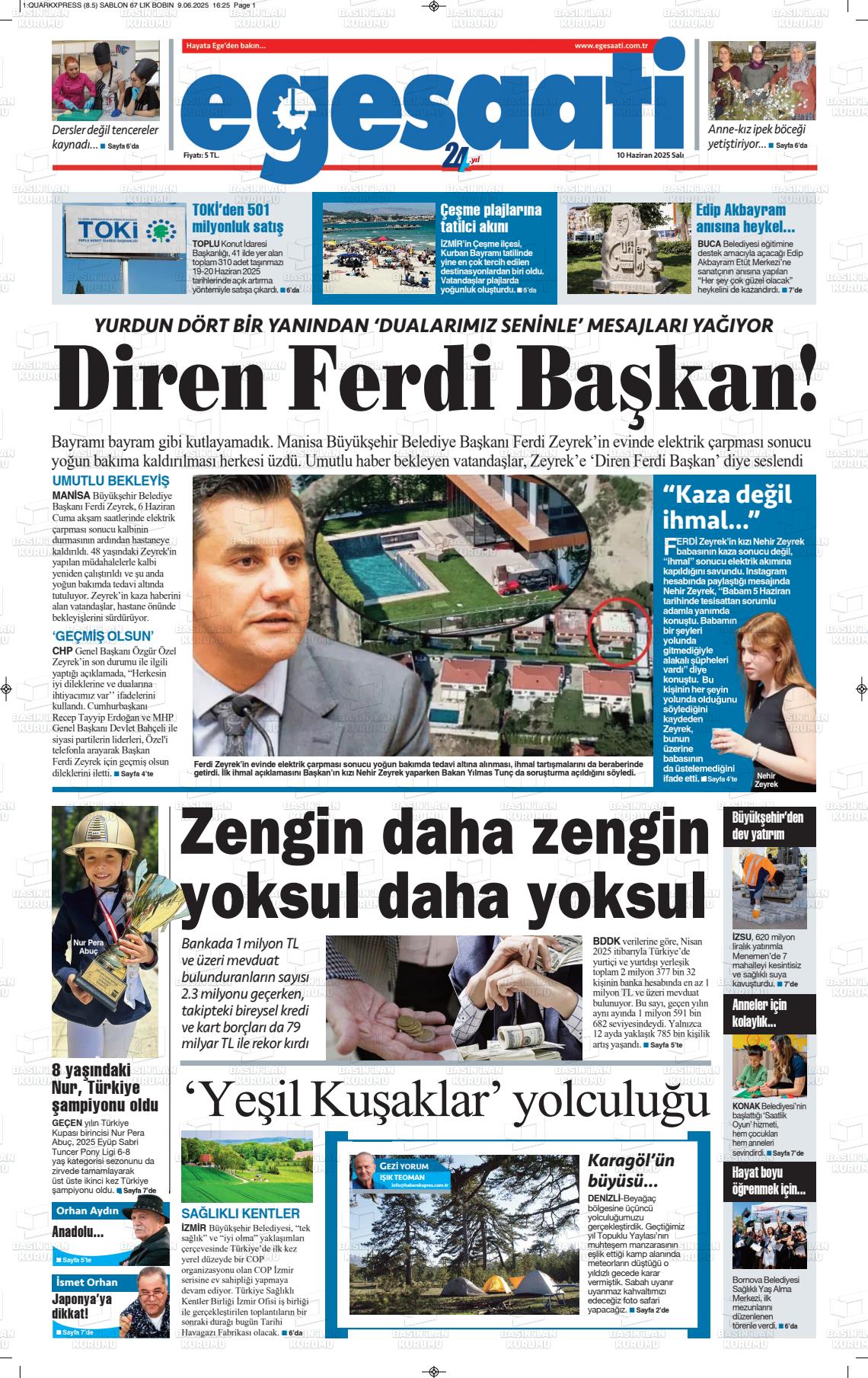 EGE SAATİ Gazetesi