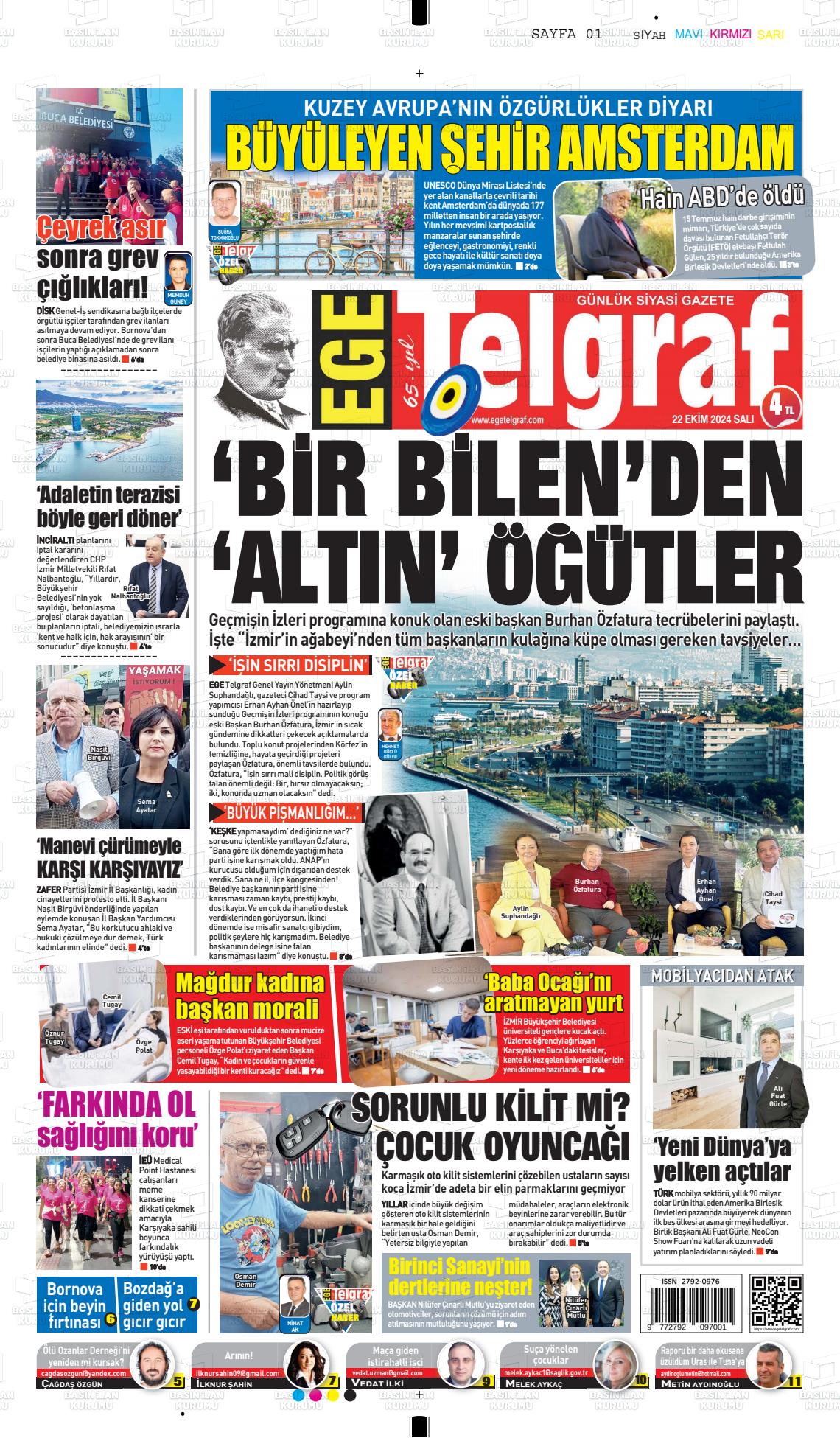 EGE TELGRAF Gazetesi