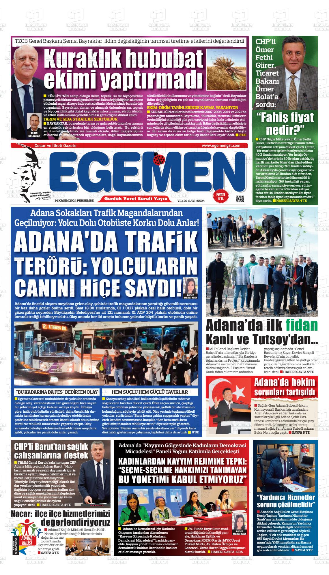 EGEMEN Gazetesi