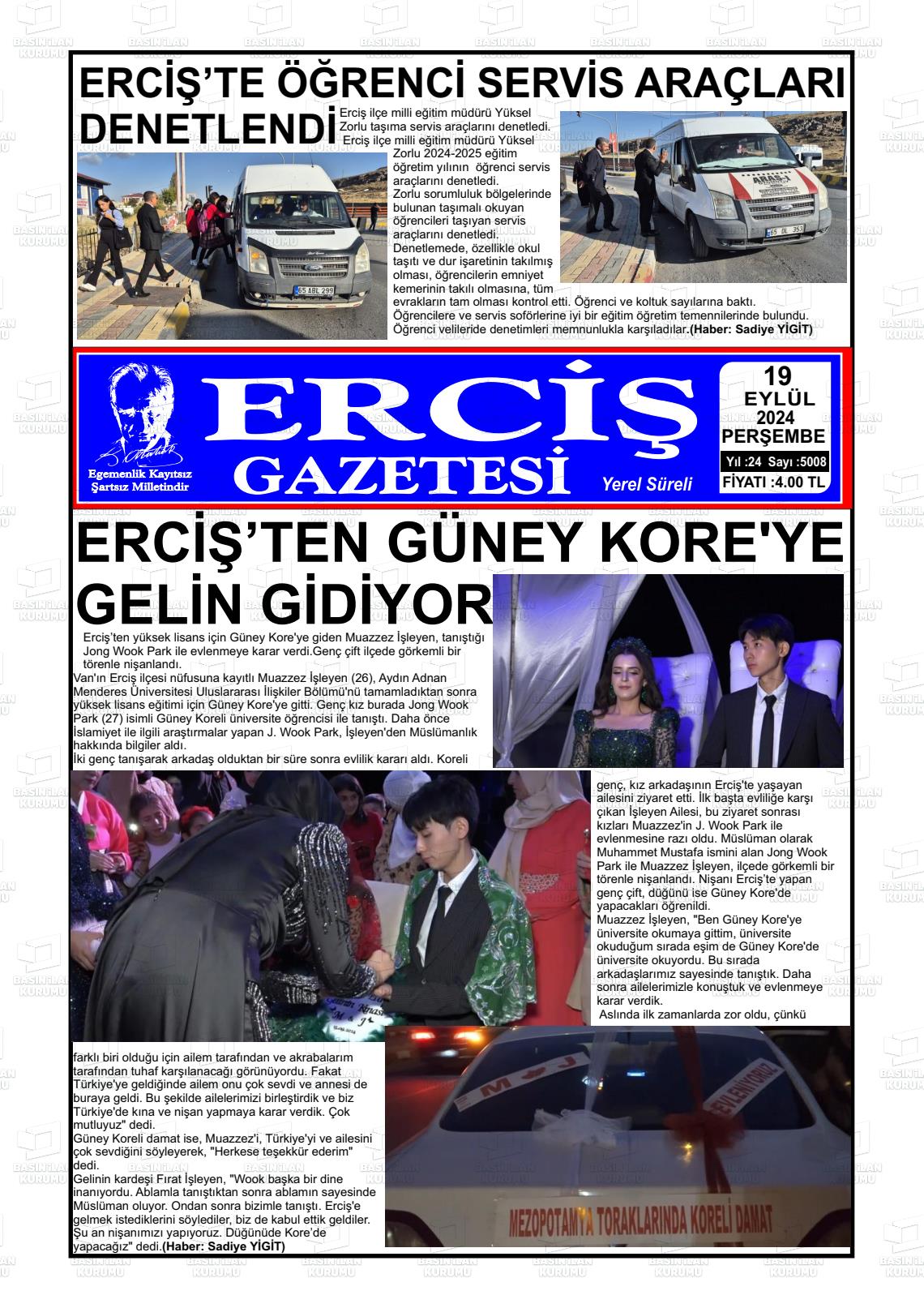 ERCİŞ Gazetesi