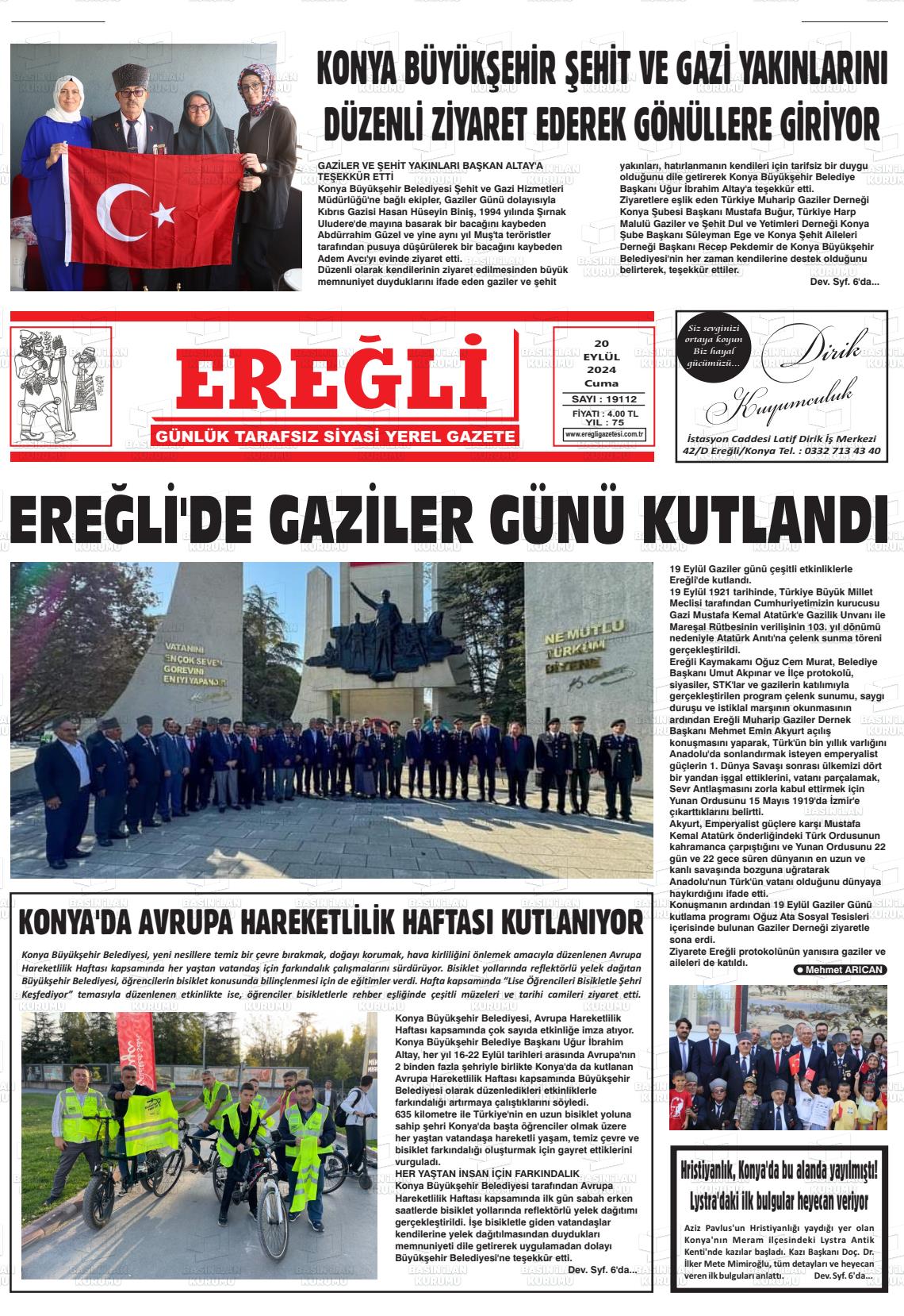 EREĞLİ Gazetesi