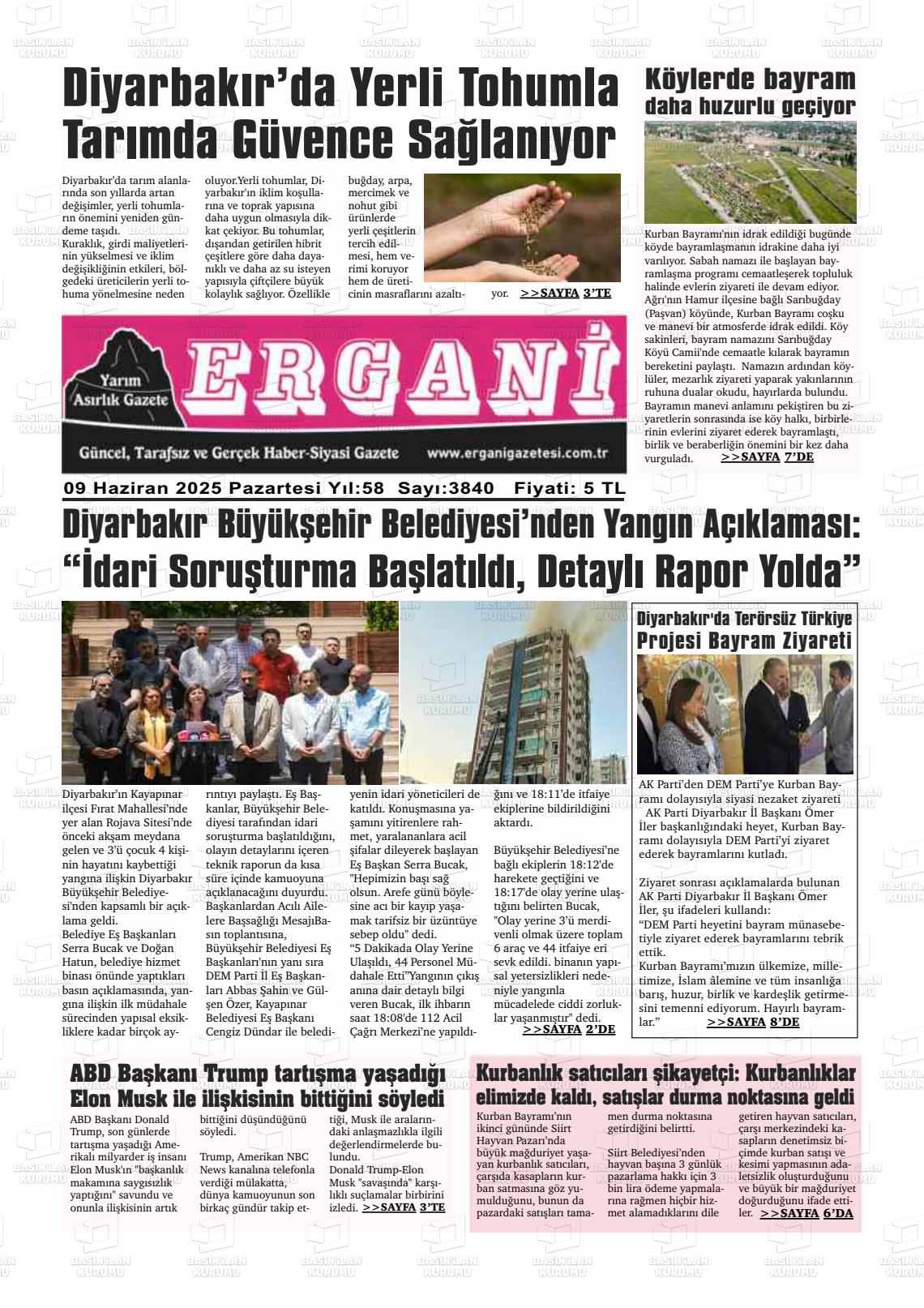 ERGANİ Gazetesi